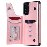 Custodia portafoglio TPU con motivo farfalla per Galaxy Note20