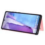 Custodia portafoglio TPU con motivo farfalla per Galaxy Note20