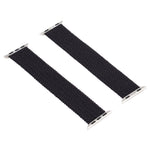 Cinturino in nylon intrecciato a giro singolo per Apple Watch Series 6 e SE e 5 e 4 44 mm / 3 e 2 e 1 42 mm, S, M, L