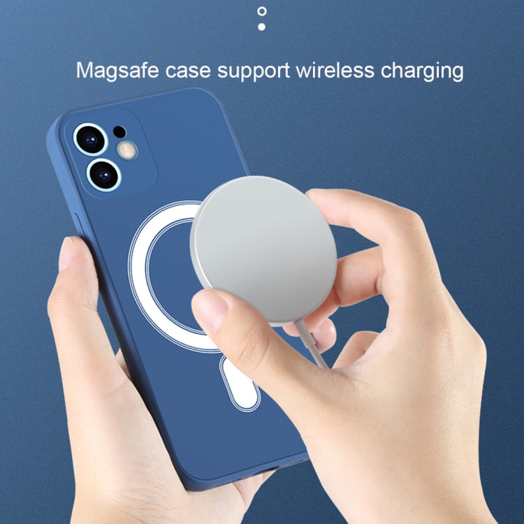 Custodia Magsafe antiurto in silicone a copertura totale, For iPhone 12 mini, For iPhone 12, For iPhone 12 Pro