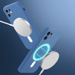Custodia Magsafe antiurto in silicone a copertura totale, For iPhone 12 Pro Max