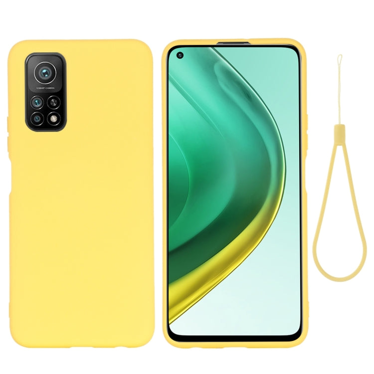 Custodia in silicone liquido per Xiaomi Mi 10T e Huawei P smart