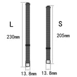 Per Fitbit Inspire 2 cinturino da polso di ricambio milanese, S, L