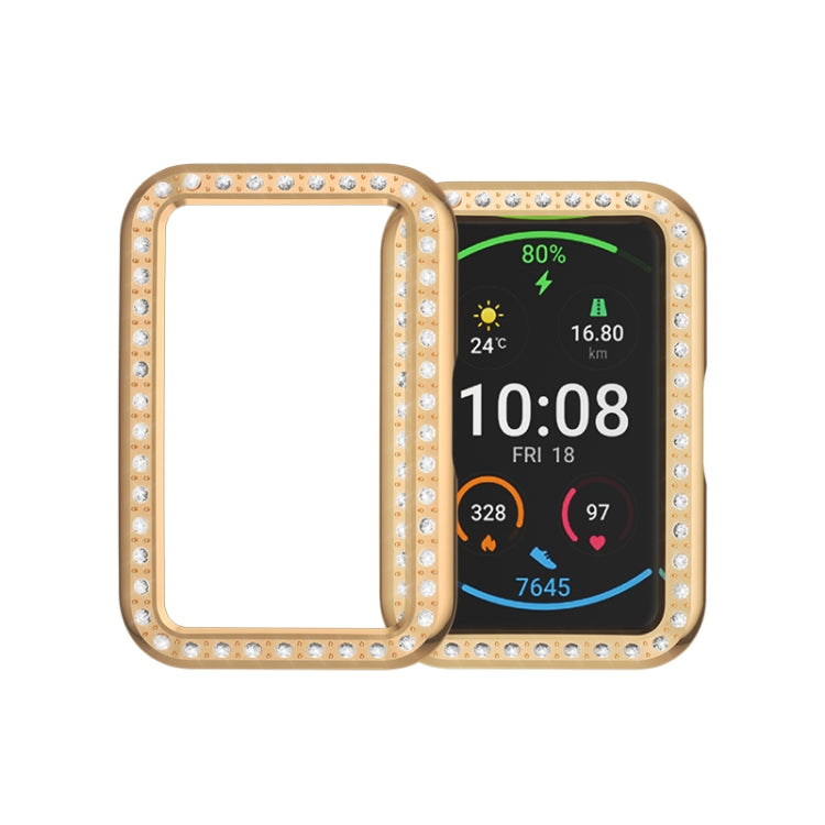 Per Huawei Watch Fit Custodia protettiva per PC a fila singola Diamond