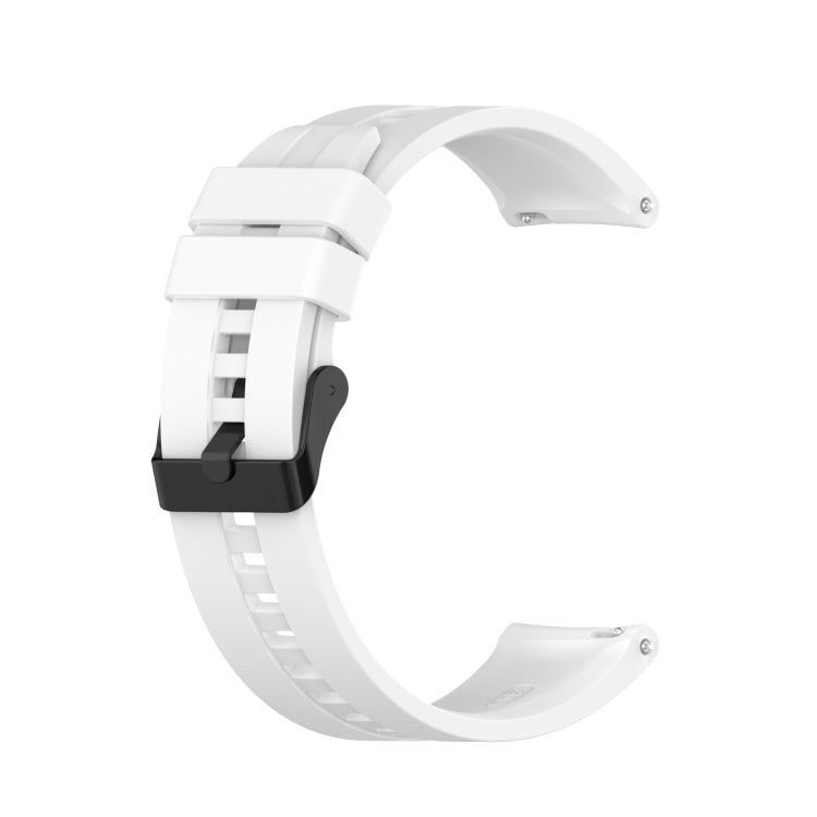 Per Huawei Watch GT 2 cinturino da polso di ricambio in silicone da 42 mm, with Black Buckle