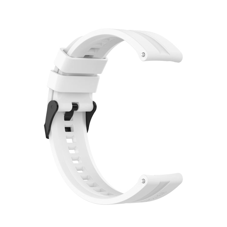 Per Huawei Watch GT 2 cinturino da polso di ricambio in silicone da 42 mm, with Black Buckle