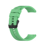 Per Huawei Watch GT 2 cinturino da polso di ricambio in silicone da 42 mm, with Black Buckle