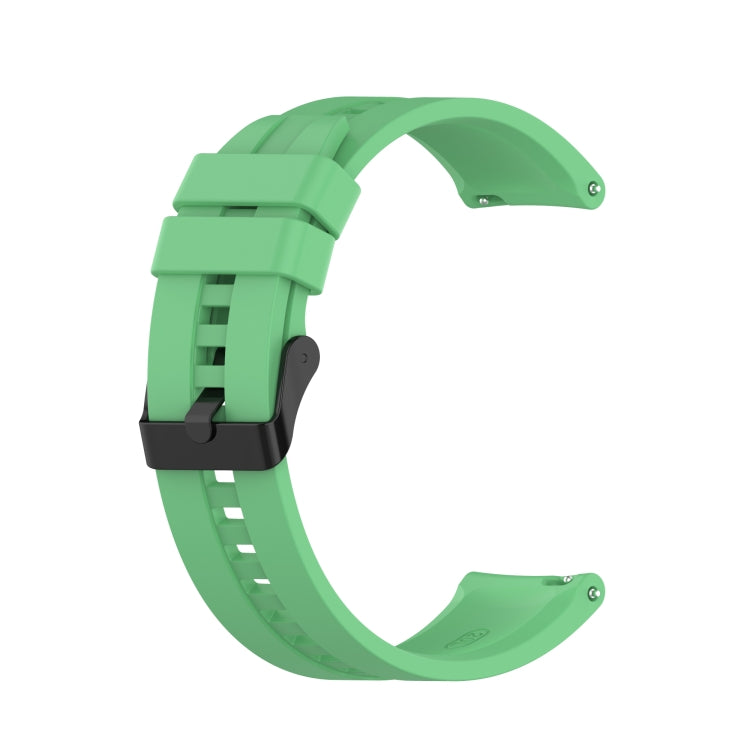 Per Huawei Watch GT 2 cinturino da polso di ricambio in silicone da 42 mm, with Black Buckle