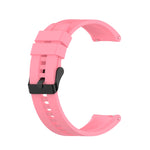 Per Huawei Watch GT 2 cinturino da polso di ricambio in silicone da 42 mm, with Black Buckle