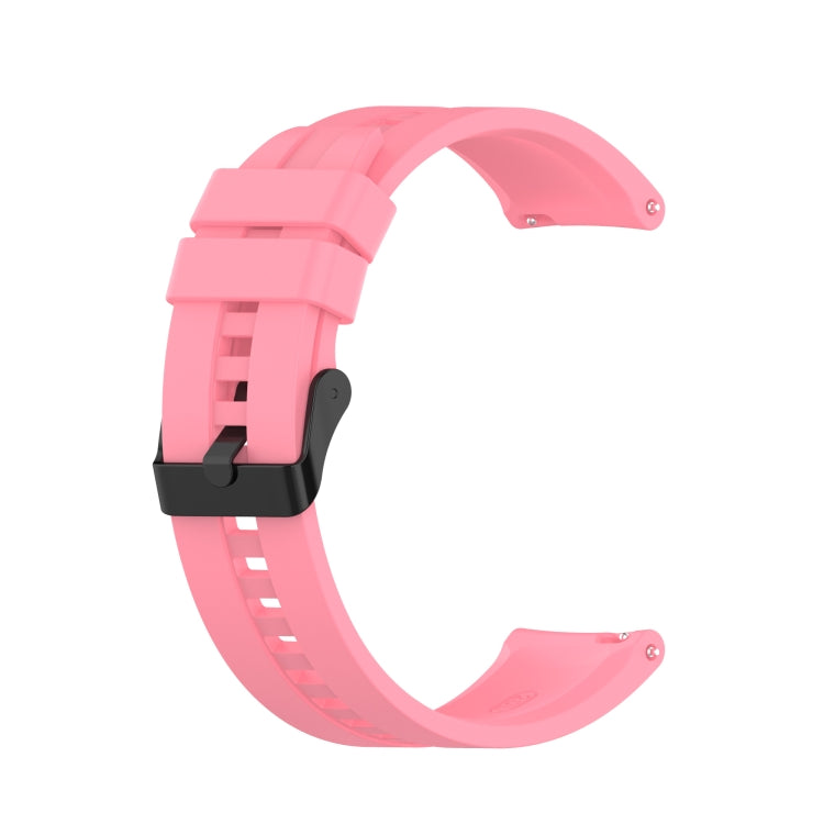 Per Huawei Watch GT 2 cinturino da polso di ricambio in silicone da 42 mm, with Black Buckle