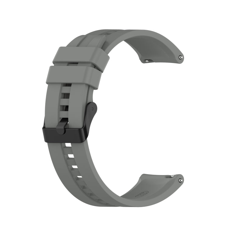 Per Huawei Watch GT 2 cinturino da polso di ricambio in silicone da 42 mm, with Black Buckle