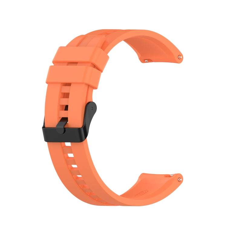 Per Huawei Watch GT 2 cinturino da polso di ricambio in silicone da 42 mm, with Black Buckle