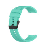 Per Huawei Watch GT 2 cinturino da polso di ricambio in silicone da 42 mm, with Black Buckle