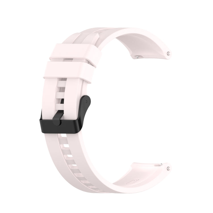 Per Huawei Watch GT 2 cinturino da polso di ricambio in silicone da 42 mm, with Black Buckle