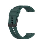 Per Huawei Watch GT 2 cinturino da polso di ricambio in silicone da 42 mm, with Black Buckle