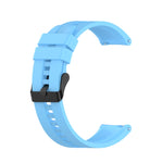 Per Huawei Watch GT 2 cinturino da polso di ricambio in silicone da 42 mm, with Black Buckle