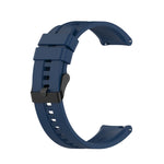 Per Huawei Watch GT 2 cinturino da polso di ricambio in silicone da 42 mm, with Black Buckle