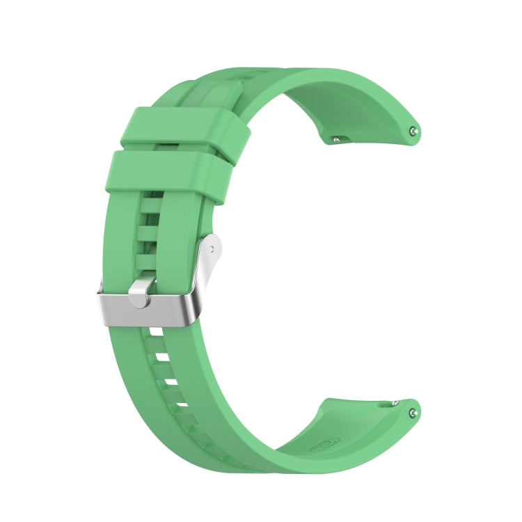 Per Huawei Watch GT 2 cinturino da polso di ricambio in silicone da 42 mm, with Silver Buckle