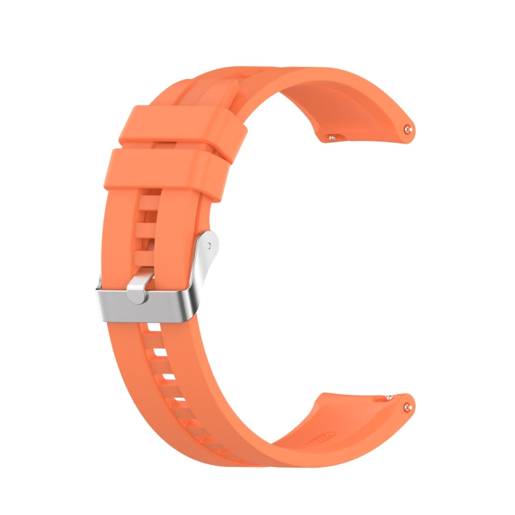 Per Huawei Watch GT 2 cinturino da polso di ricambio in silicone da 42 mm, with Silver Buckle