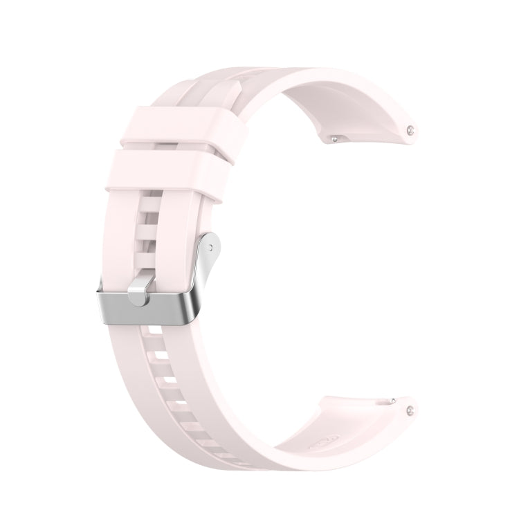 Per Huawei Watch GT 2 cinturino da polso di ricambio in silicone da 42 mm, with Silver Buckle