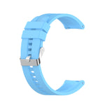 Per Huawei Watch GT 2 cinturino da polso di ricambio in silicone da 42 mm, with Silver Buckle