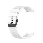 Per Huawei Watch GT 2 cinturino da polso di ricambio in silicone da 46 mm, with Black Buckle