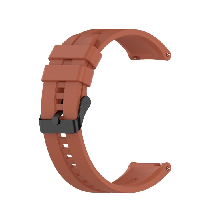 Per Huawei Watch GT 2 cinturino da polso di ricambio in silicone da 46 mm, with Black Buckle