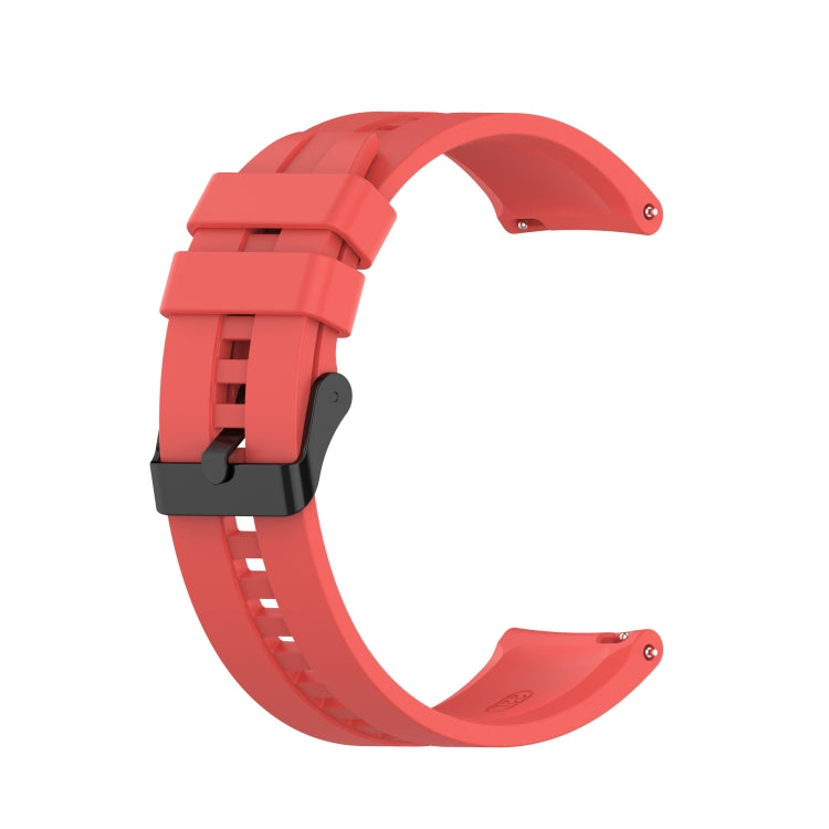 Per Huawei Watch GT 2 cinturino da polso di ricambio in silicone da 46 mm, with Black Buckle