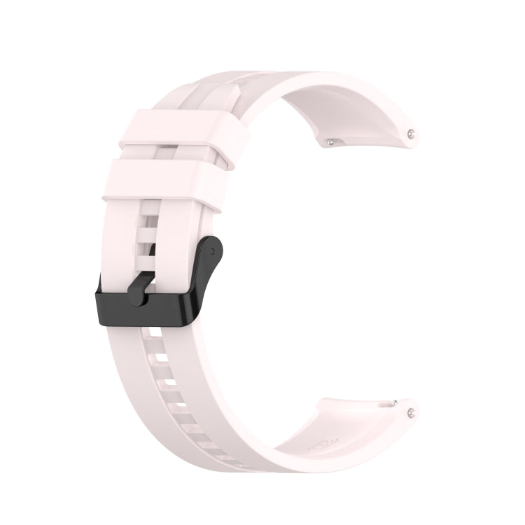 Per Huawei Watch GT 2 cinturino da polso di ricambio in silicone da 46 mm, with Black Buckle