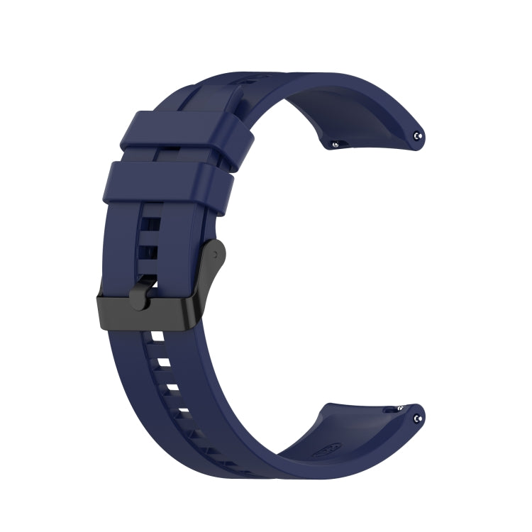 Per Huawei Watch GT 2 cinturino da polso di ricambio in silicone da 46 mm, with Black Buckle