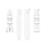 Per Huawei Watch GT 2 cinturino da polso di ricambio in silicone da 46 mm, with Silver Buckle