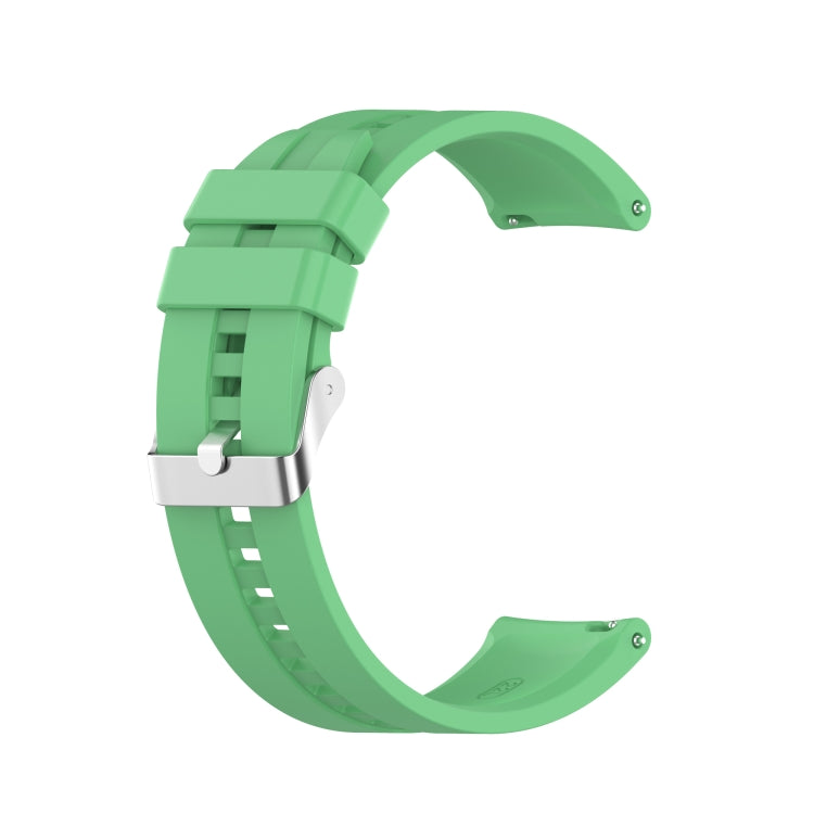 Per Huawei Watch GT 2 cinturino da polso di ricambio in silicone da 46 mm, with Silver Buckle
