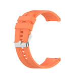 Per Huawei Watch GT 2 cinturino da polso di ricambio in silicone da 46 mm, with Silver Buckle