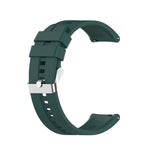 Per Huawei Watch GT 2 cinturino da polso di ricambio in silicone da 46 mm, with Silver Buckle