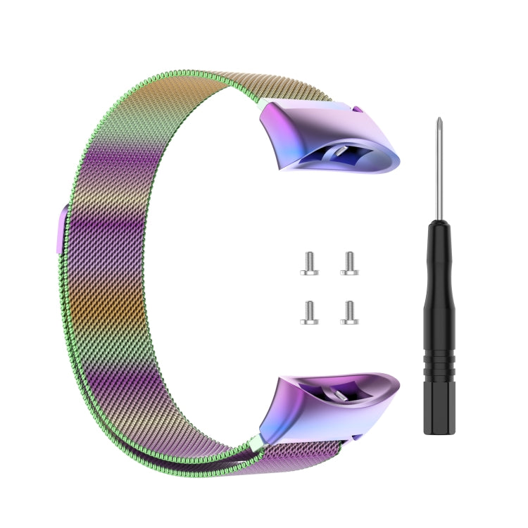 Per Garmin Forerunner 45 / 45S / Swim2 cinturino da polso di ricambio milanese, For Garmin Forerunner 45 / 45S