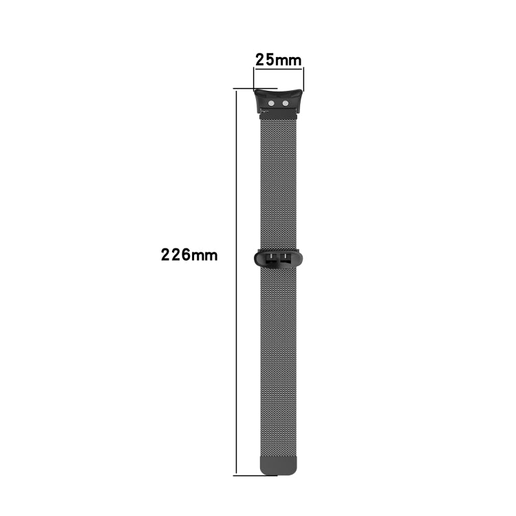 Per Garmin Forerunner 45 / 45S / Swim2 cinturino da polso di ricambio milanese, For Garmin Forerunner 45 / 45S