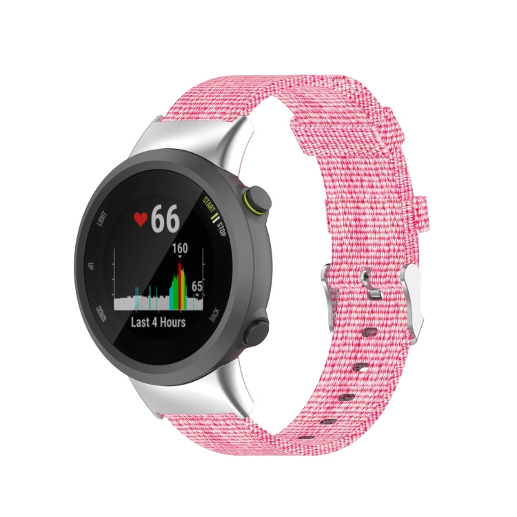 Per Garmin Forerunner 45 / 45S / Swim 2 cinturino da polso di ricambio universale in tela di nylon, For Garmin Forerunner 45 / 45S