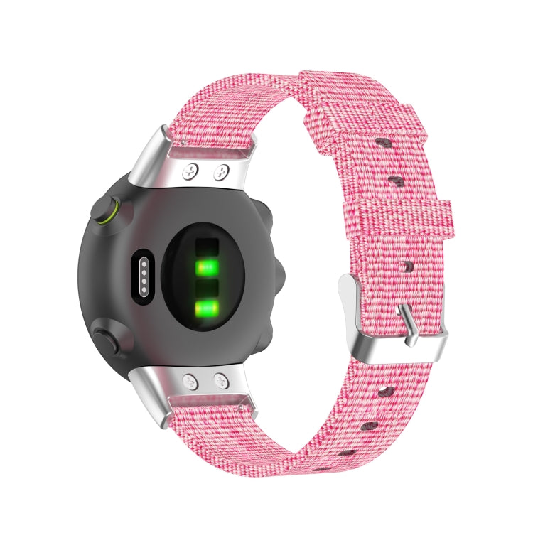 Per Garmin Forerunner 45 / 45S / Swim 2 cinturino da polso di ricambio universale in tela di nylon, For Garmin Forerunner 45 / 45S
