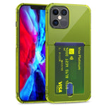 Custodia trasparente in TPU con slot per schede per iPhone 12 Pro