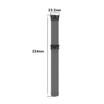 Per Garmin Forerunner 35/30 cinturino da polso di ricambio milanese, For Garmin Forerunner 35 / 30