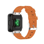 Cinturino per cinturino da polso di ricambio in tela di nylon universale, For Garmin Forerunner 35 / 30
