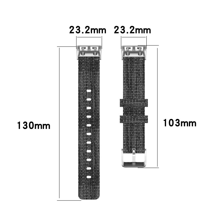 Cinturino nylon ricambio per Garmin Forerunner 30/35