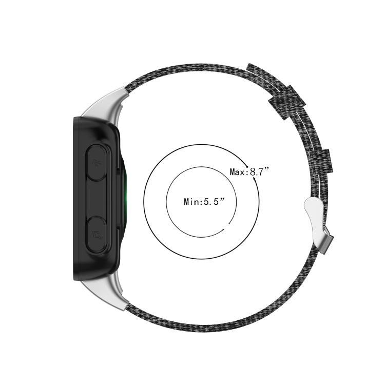 Cinturino nylon ricambio per Garmin Forerunner 30/35