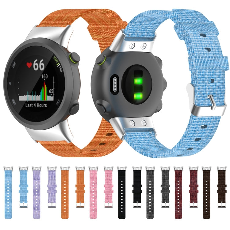 Cinturino nylon ricambio per Garmin Forerunner 30/35