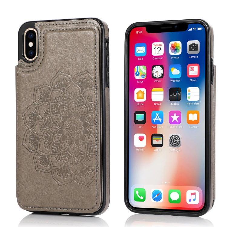 Custodia portafoglio PU TPU con slot carte per iPhone