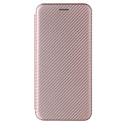 Struttura in fibra di carbonio Flip orizzontale magnetico Custodia in pelle TPU + PC + PU con slot per schede, For Huawei Mate 40, For Samsung Galaxy S21 Ultra 5G, For LG K52 / K62, For vivo V20 Pro 5G