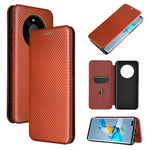 Custodia portafoglio magnetica in pelle con slot carte