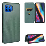 Custodia portafoglio magnetica in pelle con slot carte