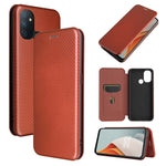 Custodia portafoglio magnetica in pelle con slot carte