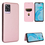 Custodia portafoglio magnetica in pelle TPU per Vivo V20 Pro